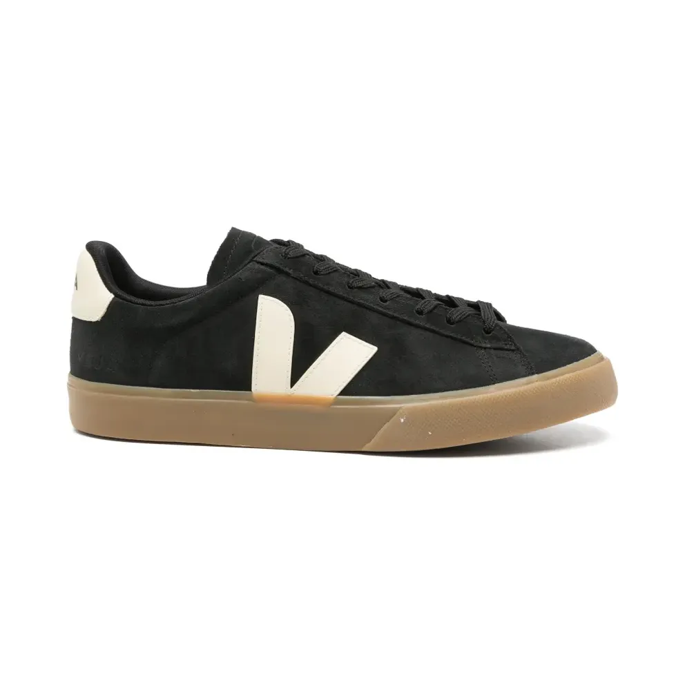 VEJA aus Wildleder mit Logo-Patch – Black (CPM0322311B)