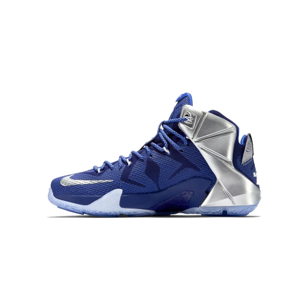 Nike LeBron 12 What If Deep Royal Blue/Metallic Silver/Lyon Blue (684593-410)