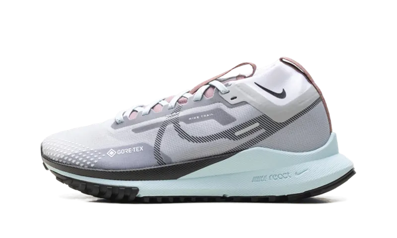 Nike React Pegasus Trail 4 Gore-Tex “Light Smoke Grey Glacier Blue Football Grey Black” (DJ7929-005)