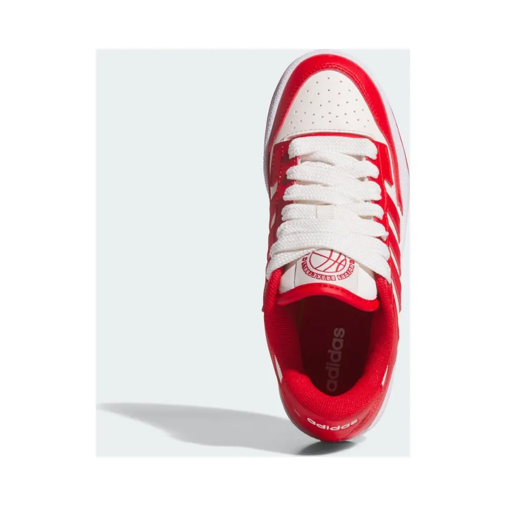 Adidas Rapid Court Low Team Collegiate Red / Cloud White / Cloud White (JR0164)