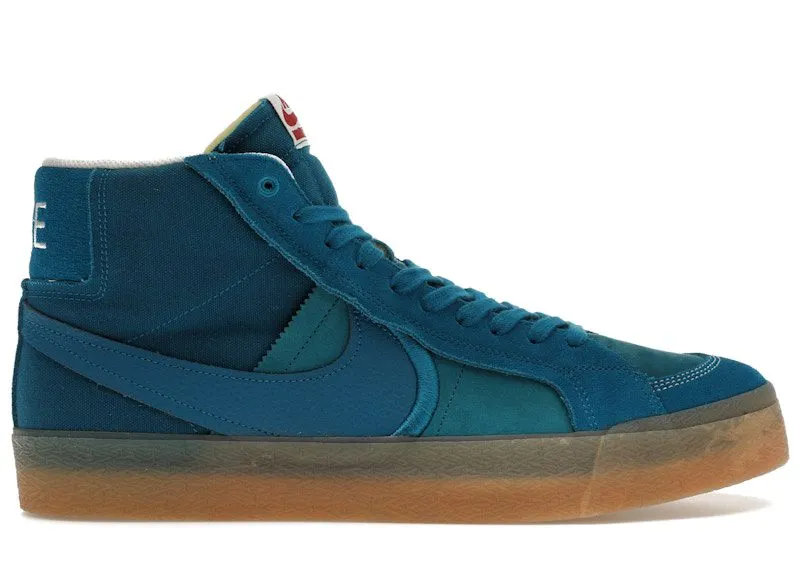 Nike SB Zoom Blazer Mid PRM Plus Green Abyss Gum (DV5468-300)