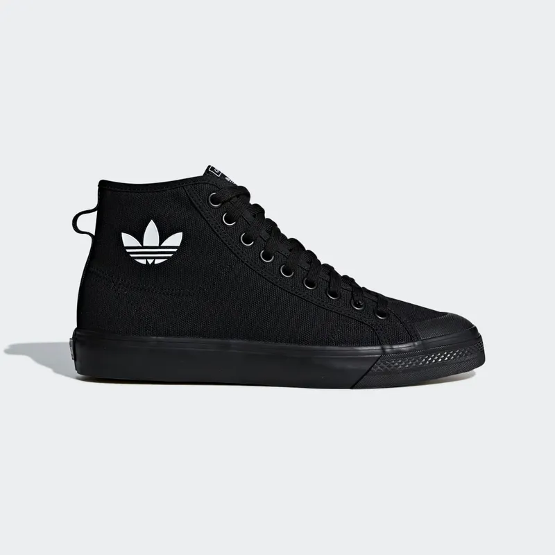 adidas Nizza Hi Core Black Core Black/Core Black/Cloud White (B41651)