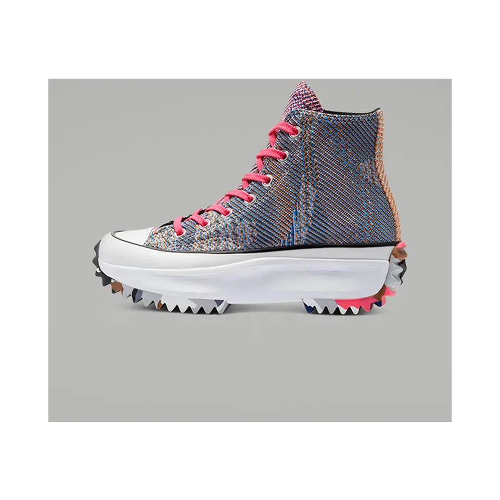 Converse Knit Mashup Run Star Hike High Top Digital Blue/lt Zitron (170249C)