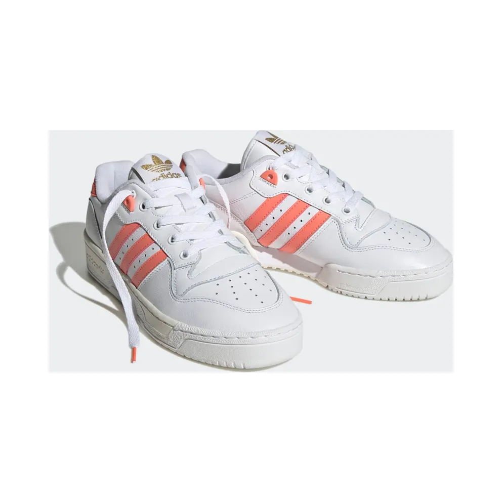 Adidas Rivalry Low Cloud White / Coral Fusion / Gold Metallic (GW2184)