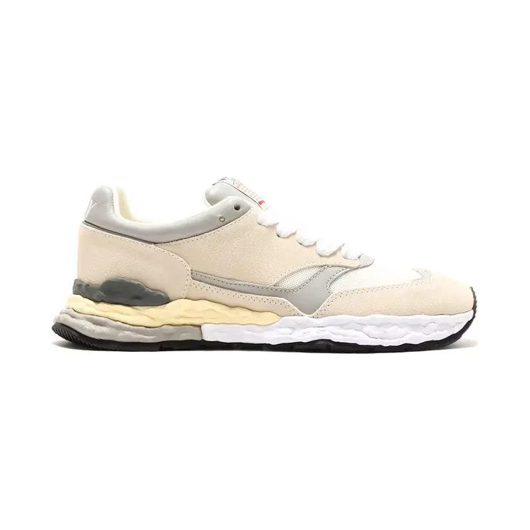 Maison Mihara Yasuhiro George Leather Low White Cream (A10FW701-White)