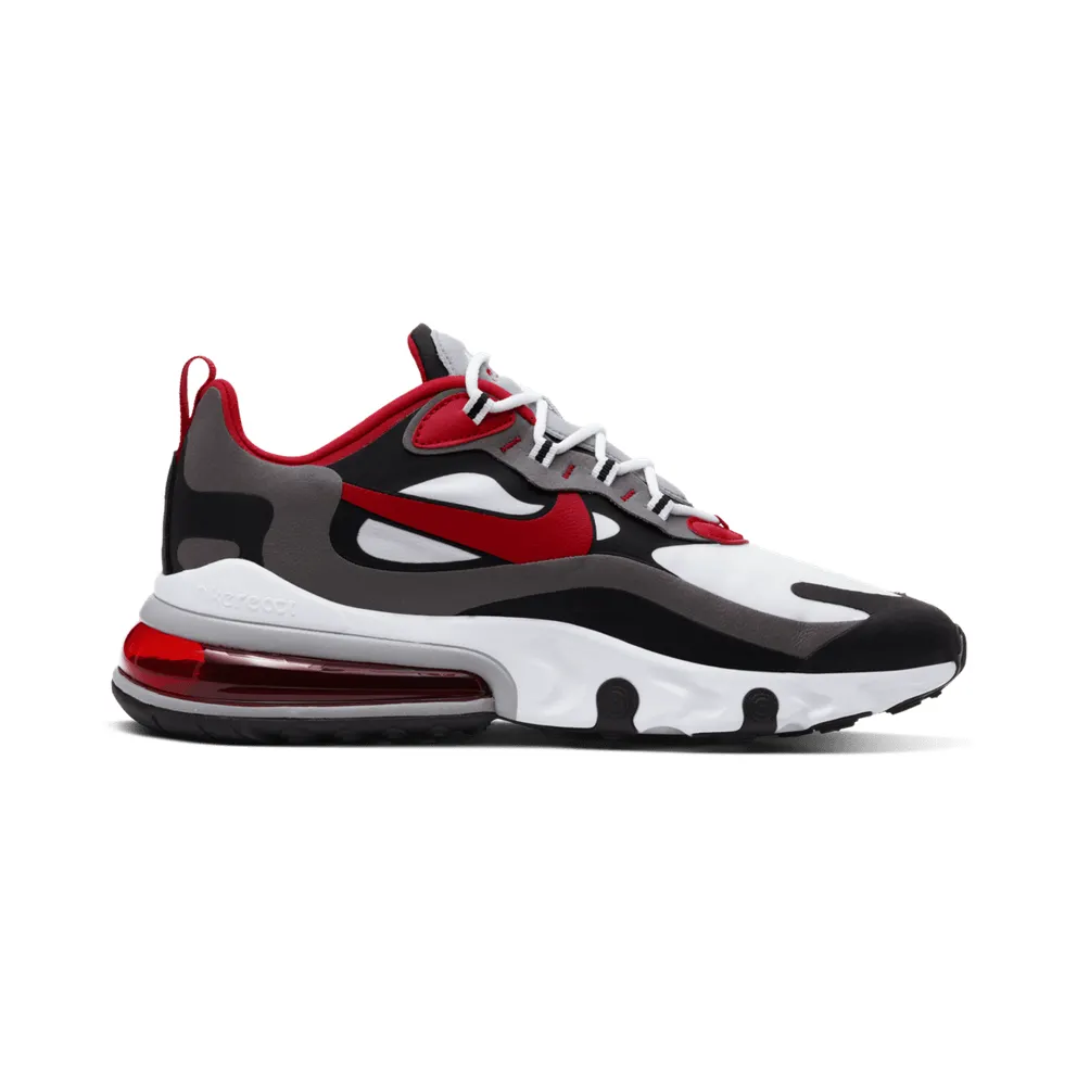 Nike Air Max 270 React Black Iron Grey University Red Black/White-Iron Grey-University Red (CI3866-002)