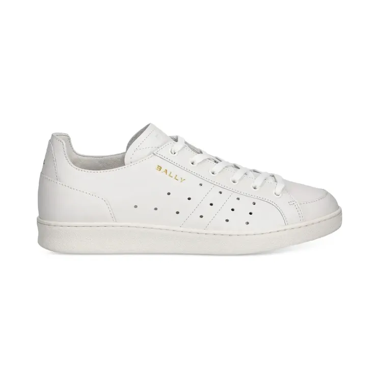Bally Geperforeerde leren “White” (MSK0CSVT005)