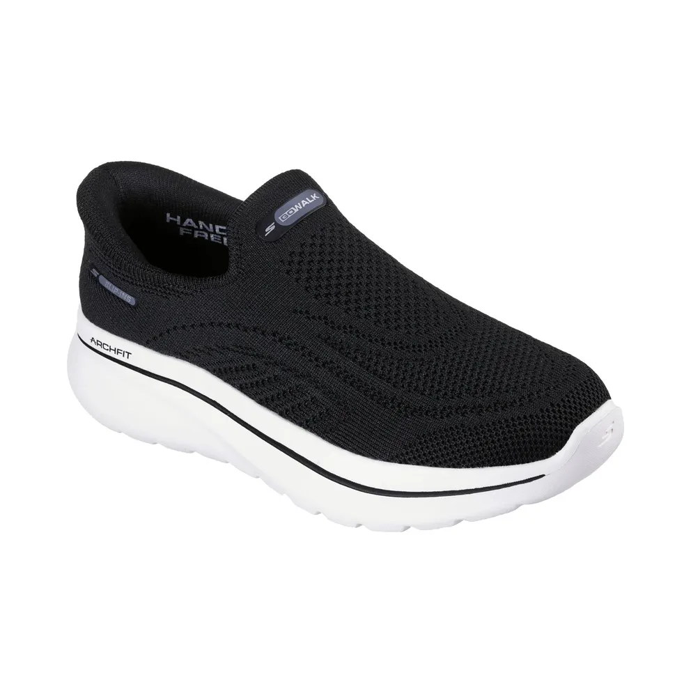 Skechers Slip-ins Relaxed Fit: GO Walk Arch Fit N-Joy “Arianne Sneaker Black” (125843BLK)