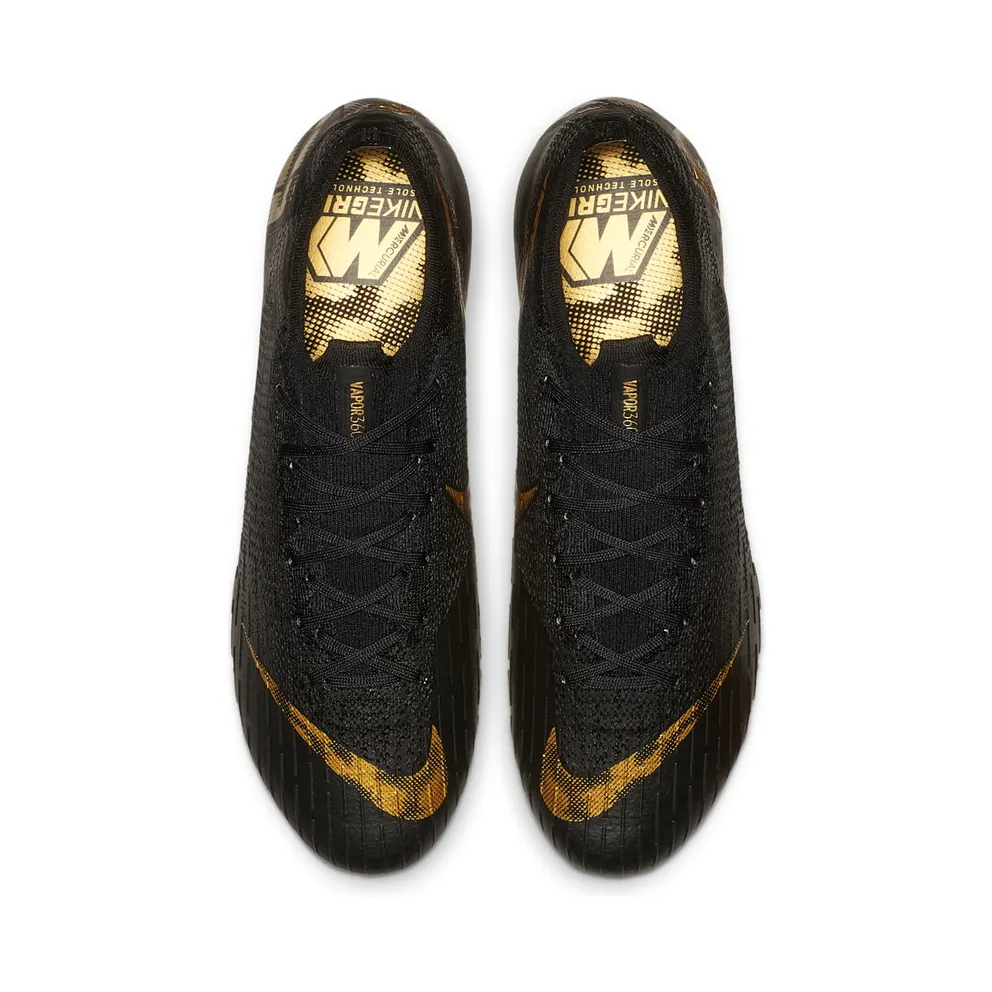 Nike Vapor 12 Elite FG Black Gold (AH7380-077)
