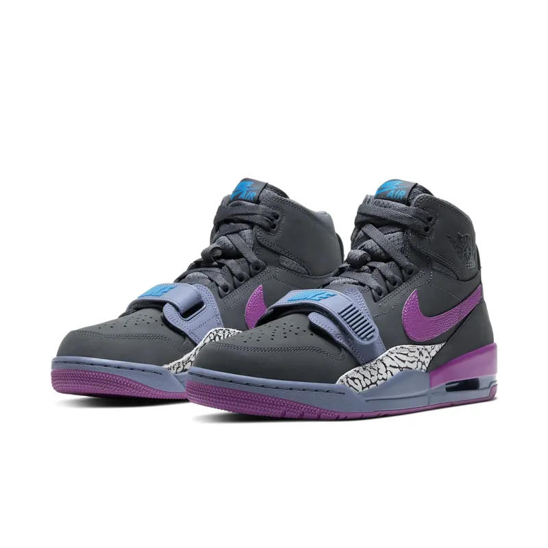 Air Jordan Nike AJ Legacy 312 Grey Purple (2019) (AV3922-005)