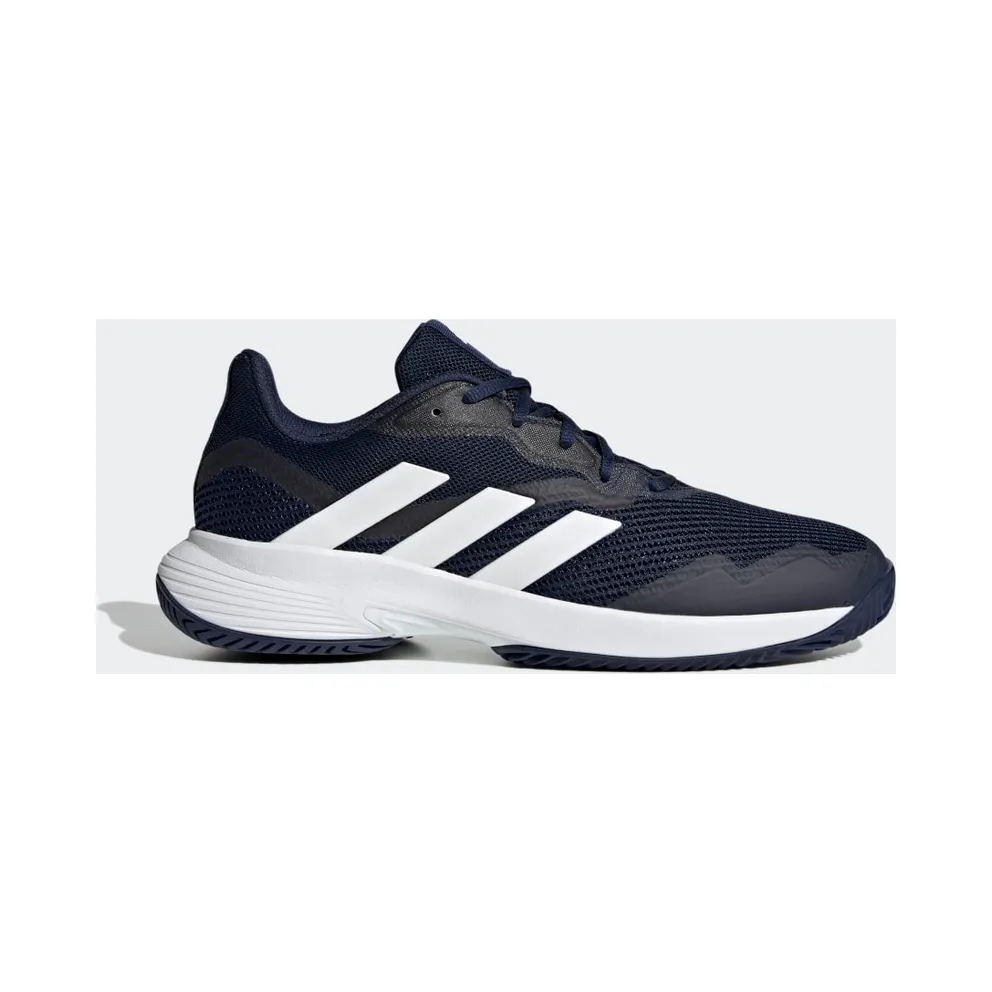 adidas Courtjam Control Tennis Shoes Team Navy Blue 2 / Cloud White / Cloud White (HQ8808)