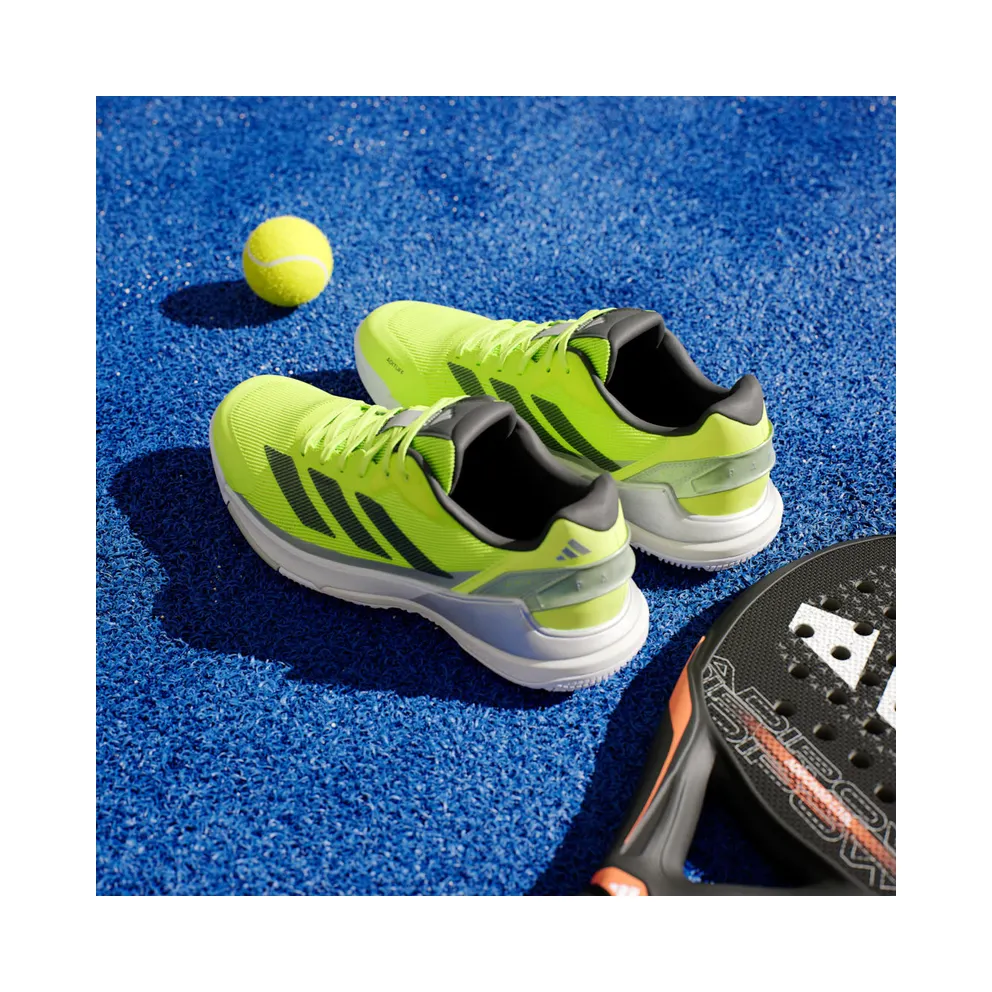 Adidas Crazyquick Padel Lucid Lemon / Core Black / Silver Metallic (JS2852)