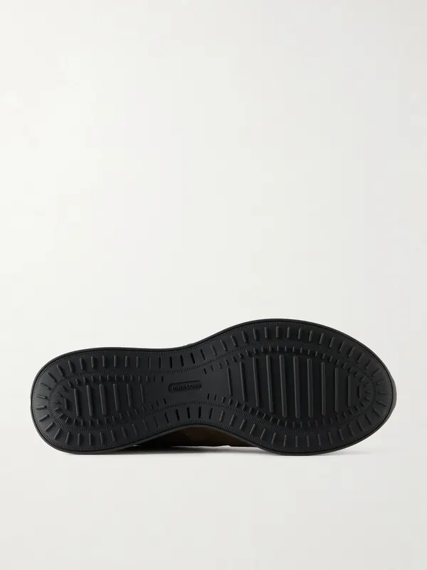 John Lobb Elastic Stream Suede Brown (AAD22JL)