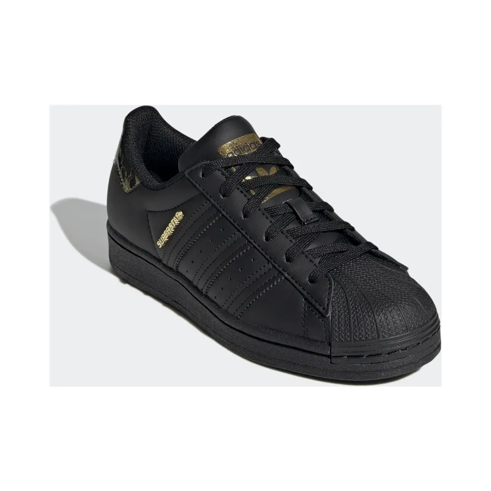 adidas Superstar Core Black / Core Black / Gold Metallic (H03992)