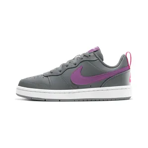 Nike Court Borough Low 2 “Smoke Grey / Watermelon / White / Purple Nebula” (BQ5448-006)
