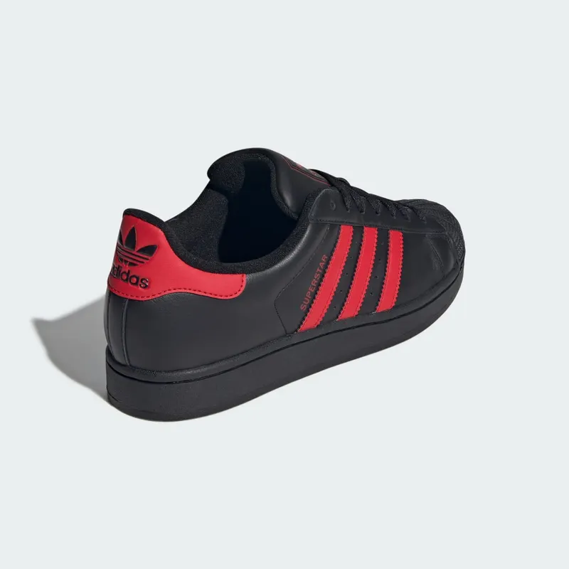 Adidas Superstar II Core Black / Better Scarlet / Core Black (IH4172)