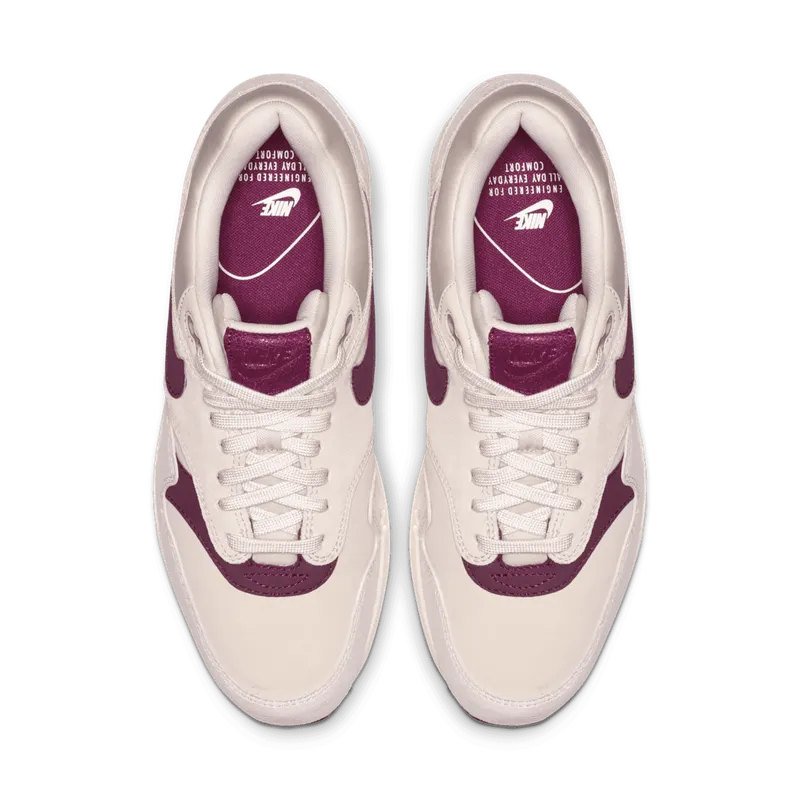 Nike Air Max 1 Barely Rose True Berry (W) Barely Rose/True Berry-Summit White (454746-604)
