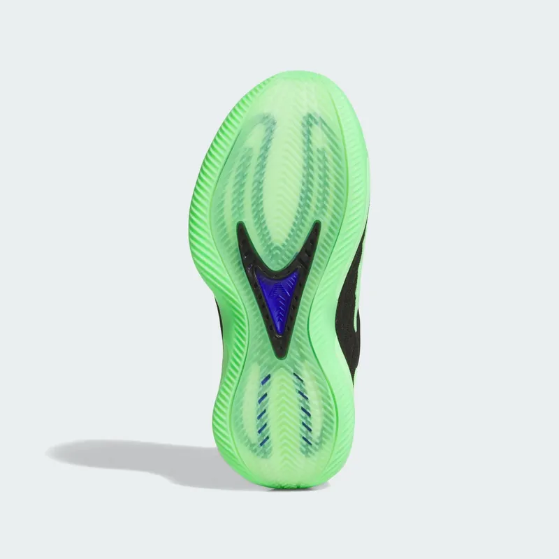 Adidas ANTHONY EDWARDS 2 J Core Black / Lime Burst / Lucid Blue (JQ2049)