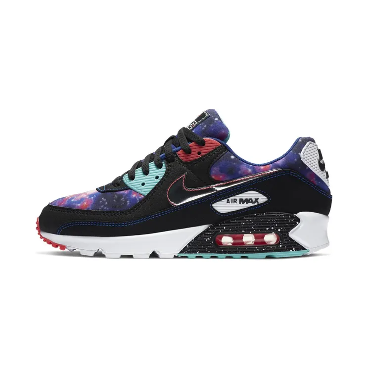 Nike Air Max 90 ‘Supernova 2020’ Black/White/Multi-Color (CW6018-001)