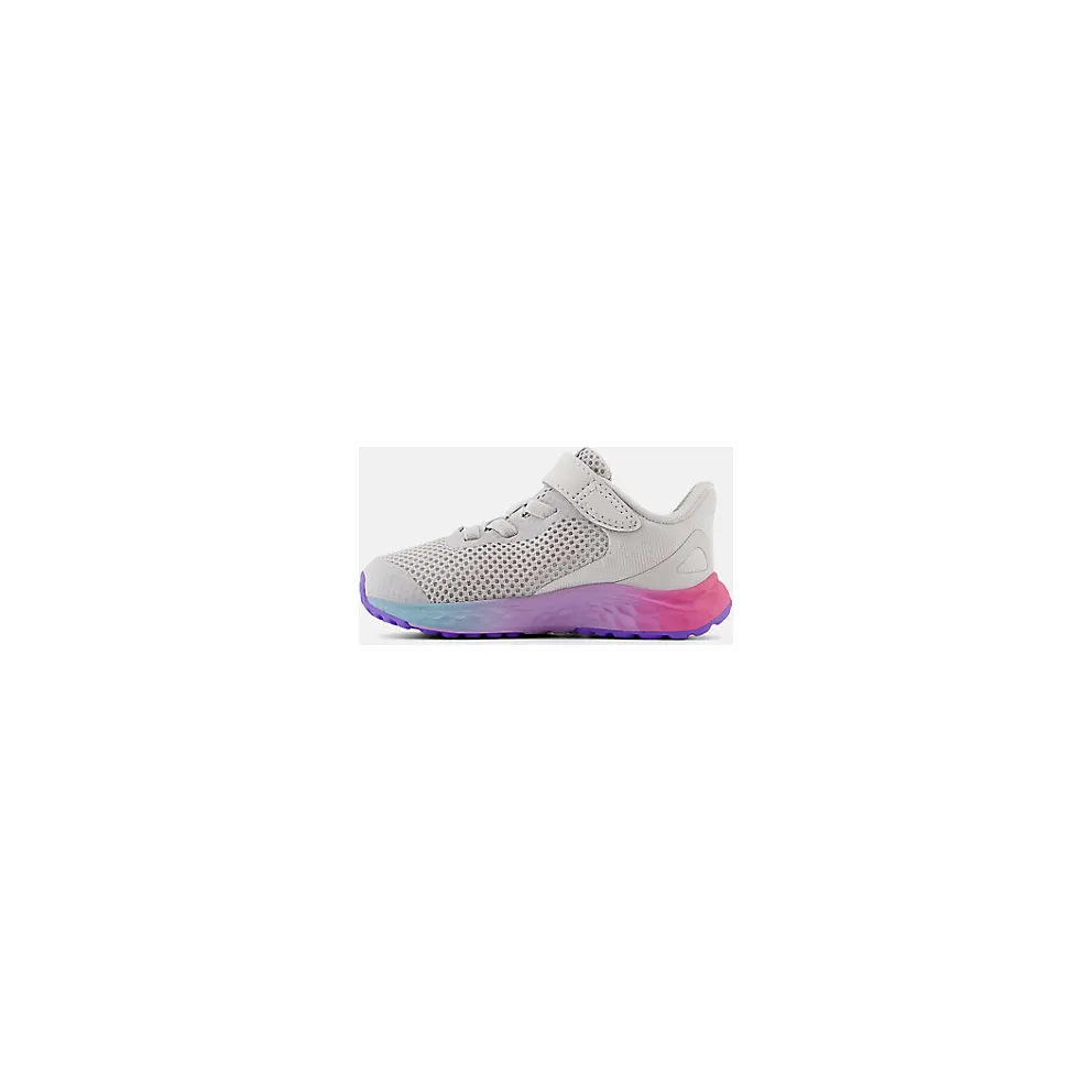 New Balance Fresh Foam Arishi v4 Bungee Lace Grey Matter Mid Century Pink Lilac Glo (IAARIGR4)