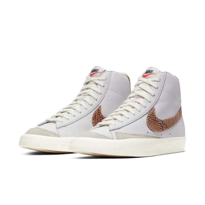 Nike Blazer Mid 77 Vintage White Snakeskin Vast Grey/Sail-Metallic Red Bronze (CI1176-002)