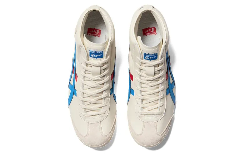 Onitsuka Tiger Mexico Mid Runner Cream Directoire Blue (1183B577-103)