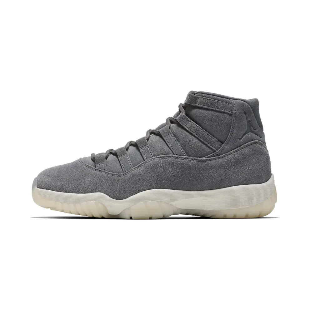 Jordan 11 Retro Pinnacle Grey Suede Cool Grey/Sail (914433-003)