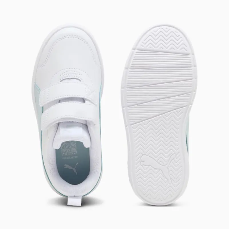 Puma Courtflex Puma White / Aqua Glow (397642-23)