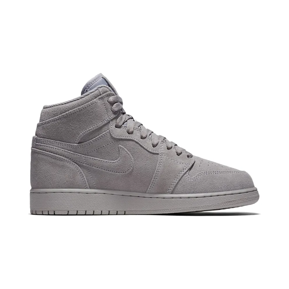 Jordan 1 Retro High Grey Suede (GS) Wolf Grey/Wolf Grey (705300-031)