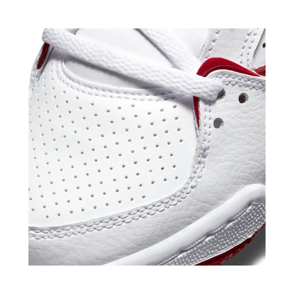 Jordan Flight 45 High “White / Black / Gym Red” (524865-130)