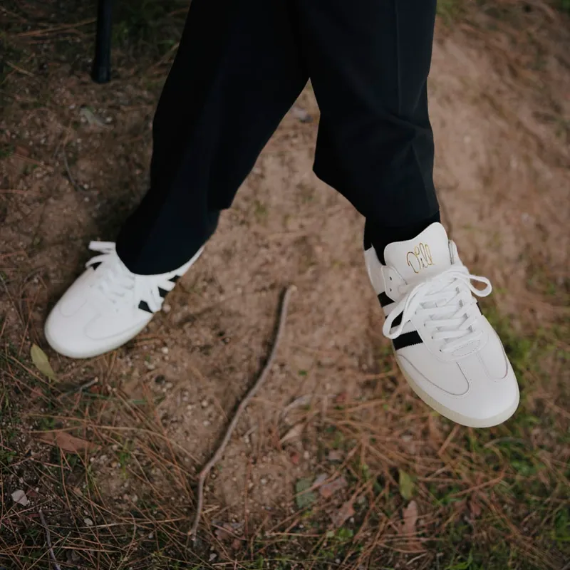 adidas Dill Samba Cloud White / Core Black / Gold Metallic (GZ4730)