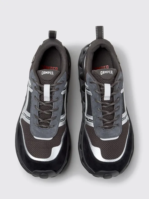 Camper Pelotissima Bicolor Abstract Design Leather and Nubuck Multicolor (K101134-003PELOTISSIMA0)