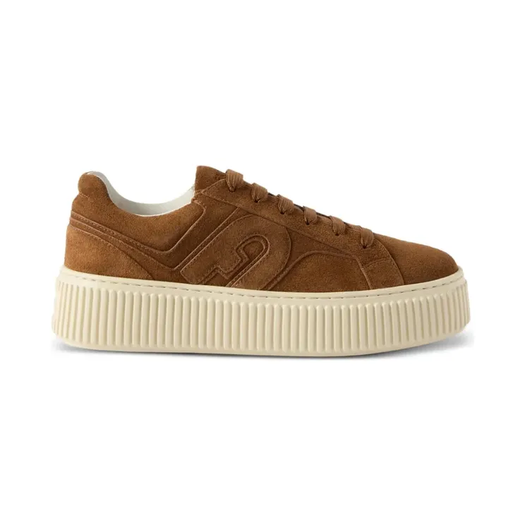 Furla Sky Wildleder-Sneakers “Brown” (YM55FKYBX05794401)