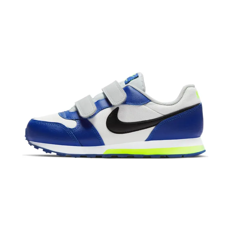 Nike MD Runner 2 Grey “Photon Dust / Hyper Blue / Volt / Black” (807317-021)