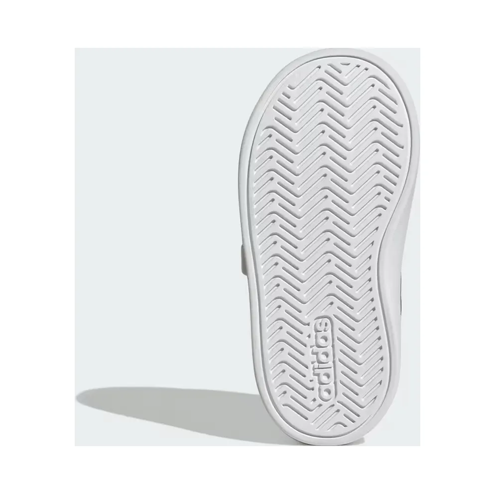 adidas Grand Court 3.0 Shoes Infants “Cloud White / Tent Green / Core Black” (KJ0858)