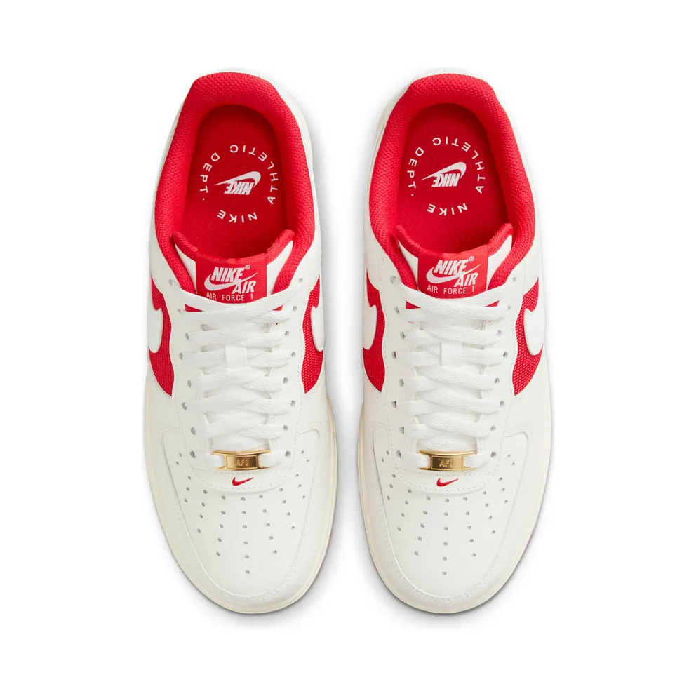 Nike Air Force 1 Low ’07 LV8 Athletic Department Sail University Red (FN7439-133)