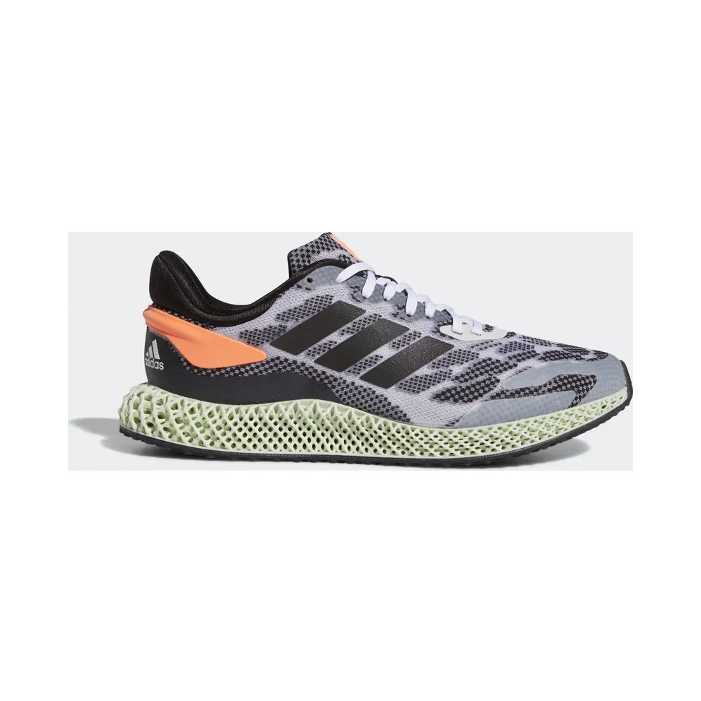 adidas Performance 4D Run 1.0 Footwear White Footwear White/Core Black/Signal Coral (FW1233)