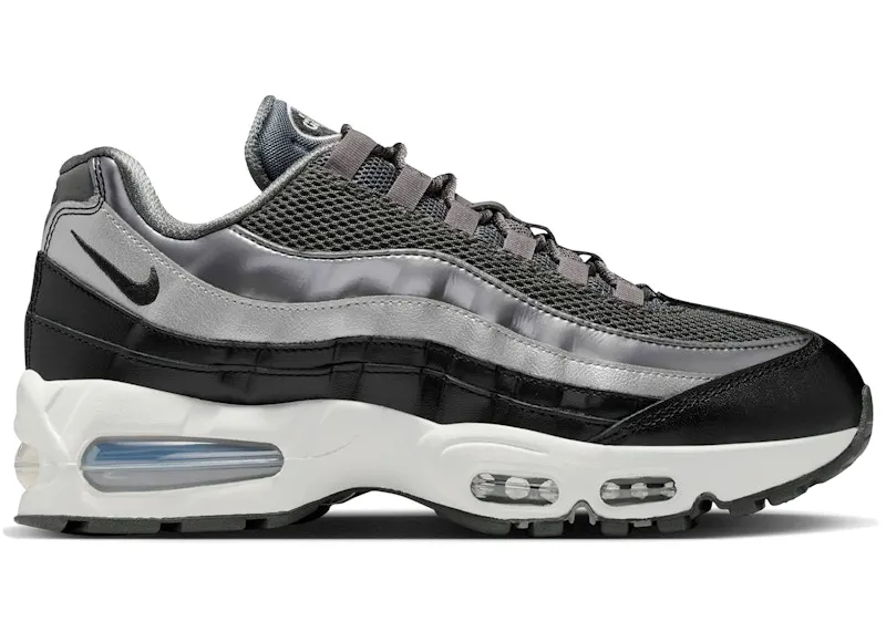 Nike Air Max 95 SE Big Bubble Dark Grey Metallic Silver (IB6398-002)