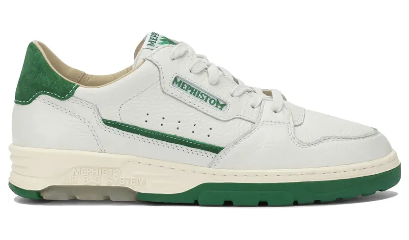 Musto met geperforeerde vlakken “White” (MARIUSOREGONVELSPORTWHITE)
