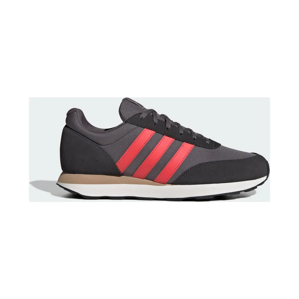 Adidas Run 60s 3.0 Grey Strata / Semi Lucid Red / Carbon (JI4946)