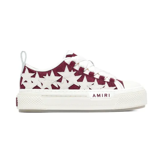 Amiri verfraaid met sterren “White” (AWSNSN1001)