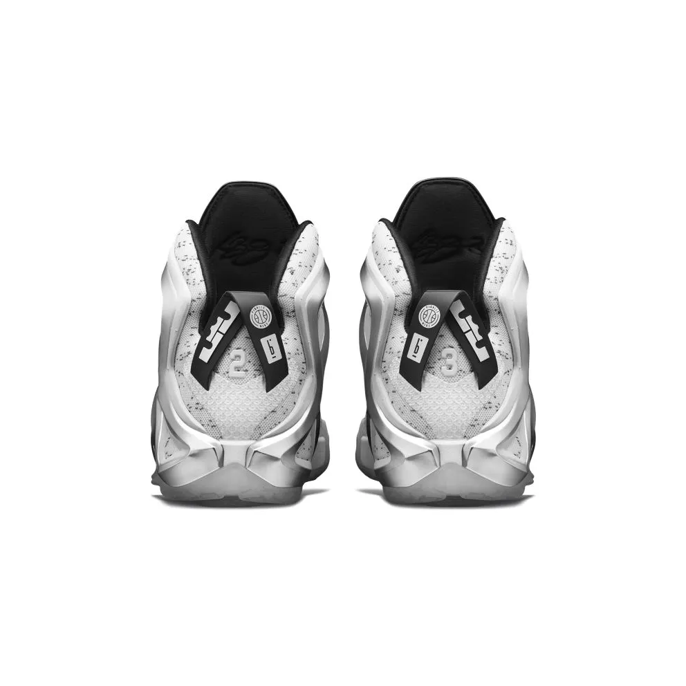 Nike LeBron 12 Elite SP Pigalle White/Metallic Silver-Black (806951-100)