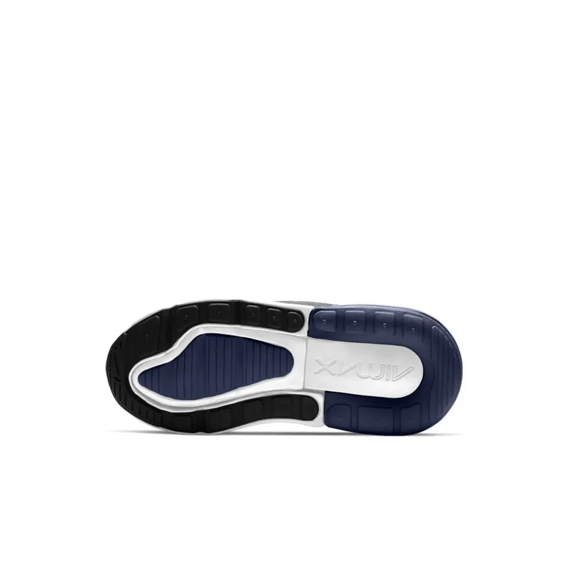Nike Air Max 270 White Midnight Navy (PS) (AO2372-109)