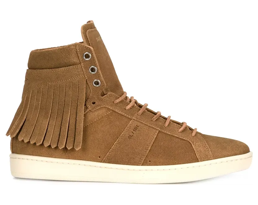 Saint Laurent ‘Court Classic’ sneakers – Bruin (376995BPN00)