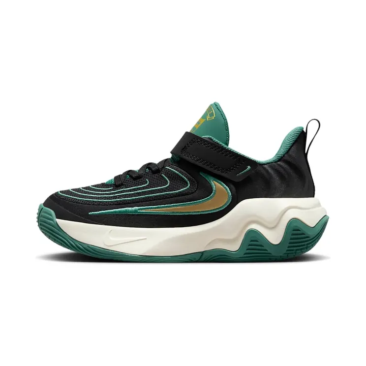 Nike Giannis Immortality 4 “Black / Bicoastal / Pale Ivory / Metallic Gold” (HV9128-001)