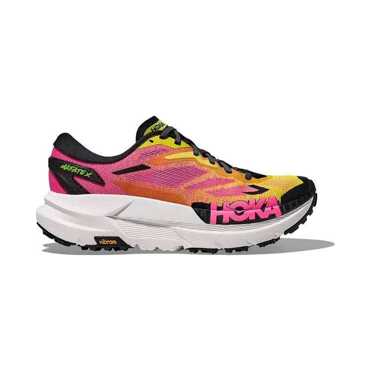 Hoka One Mafate X Neon Hoka Citrus Neon Rose (1161990-NNH)