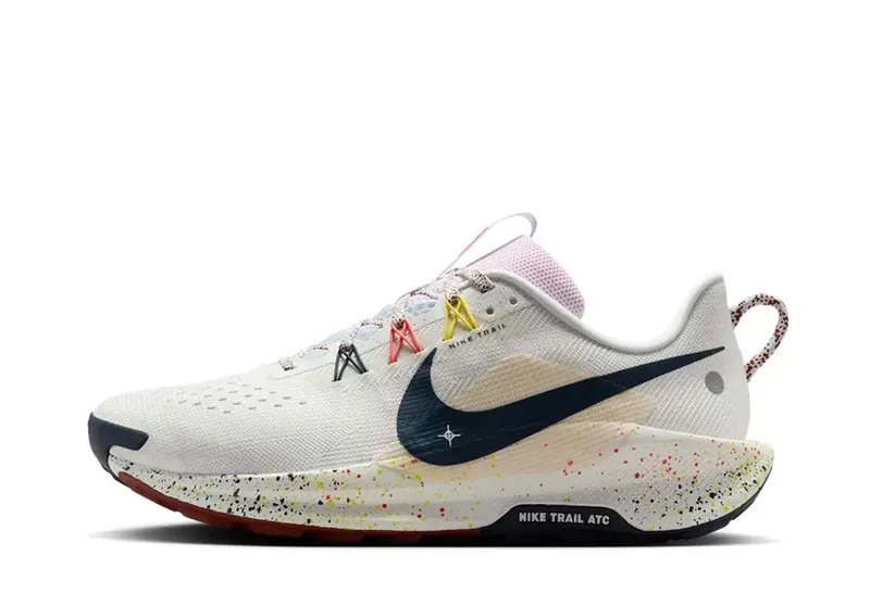 Nike React Pegasus Trail 5 Summit White Football Grey Pink Foam Armory Navy (DV3864-102)
