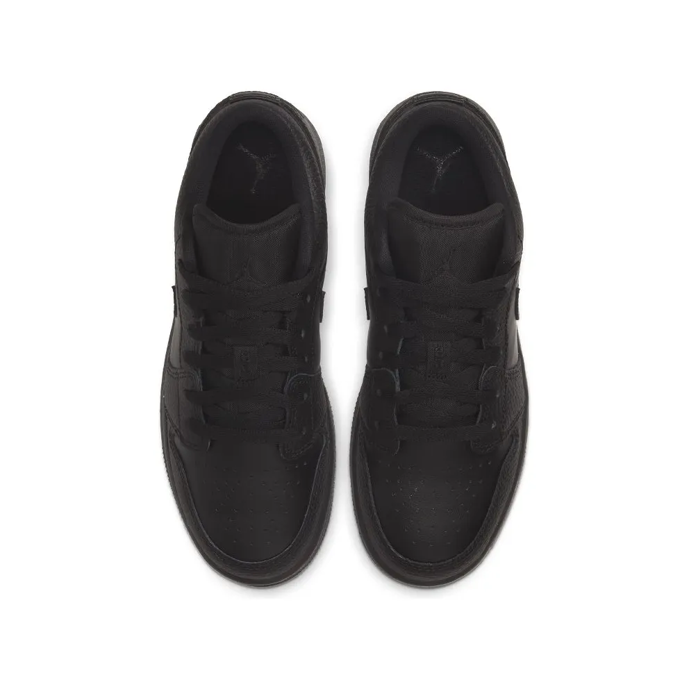 Air Jordan 1 Low Older Kids’ Black (553560-091)