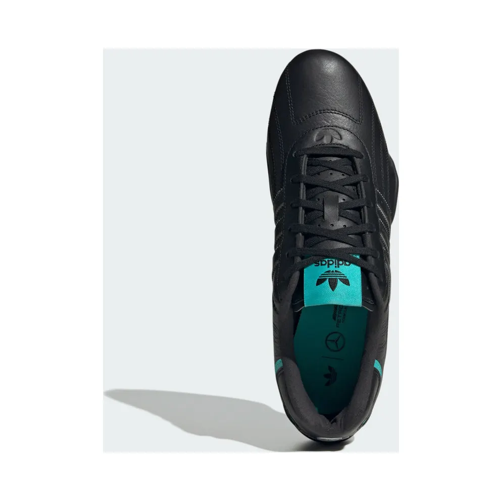 Adidas ADIRACER LO MERCEDES AMG PETRONAS F1 TEAM Shoes Core Black / Semi Mint Rush / Core Black (JR4543)