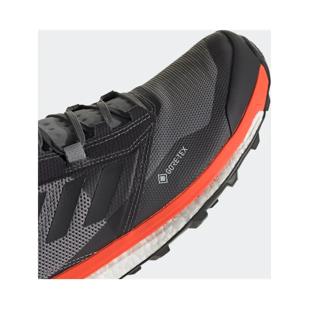 adidas Terrex Agravic XT GORE-TEX Trail Running Grey Three / Core Black / Active Orange (EE9570)